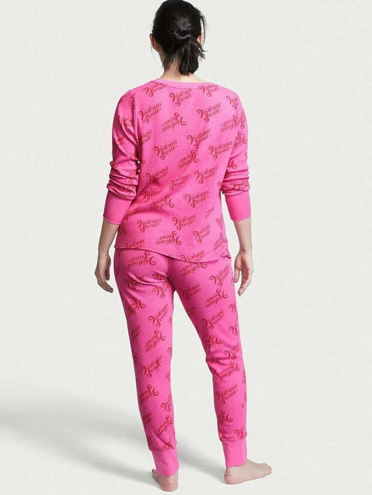 VICTORIA'S SECRET Thermal Long Pajama Set - SMgarment's