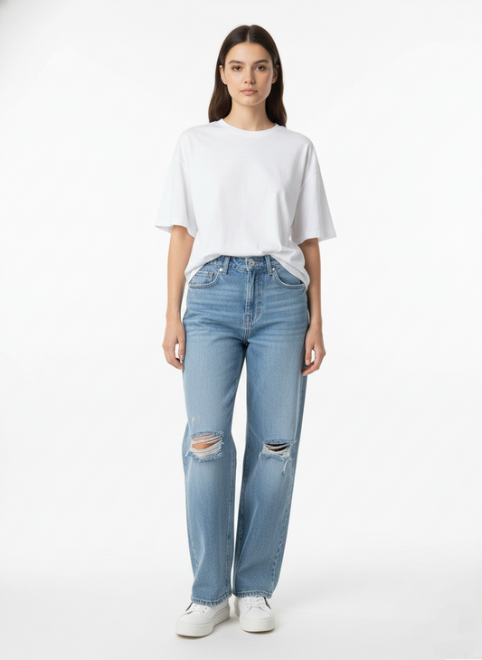 AEROPOSTALE Womens Aero Baggy Jeans