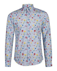 WE FASHION SLIM FIT BLOEMENDESSIN OVERHEMD - SMgarment's