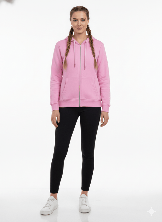 WOMENS Ana Ivanostitch Zipper Hoodie - Smgarment's