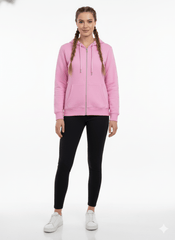 WOMENS Ana Ivanostitch Zipper Hoodie - Smgarment's