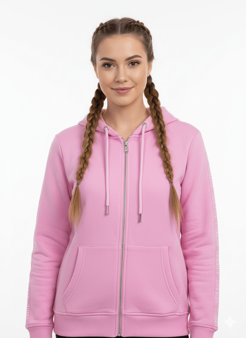 WOMENS Ana Ivanostitch Zipper Hoodie - Smgarment's
