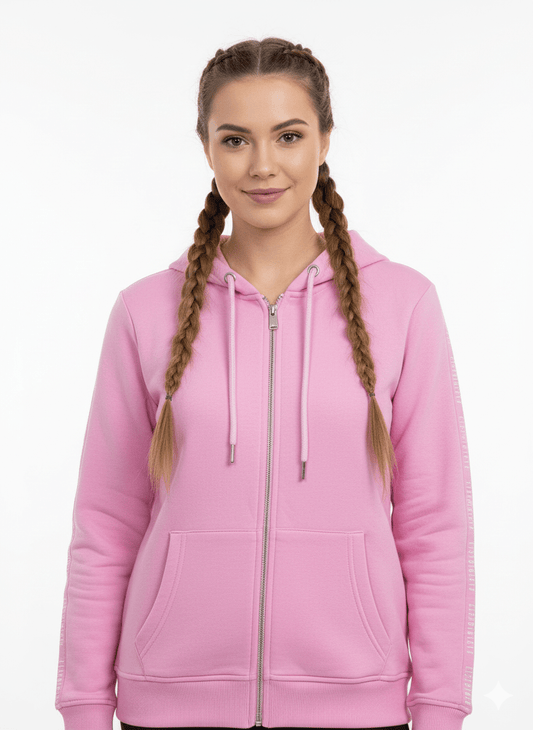 WOMENS Ana Ivanostitch Zipper Hoodie - Smgarment's