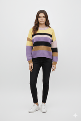 WOMENS COLORFULL SWEATER - Smgarment's