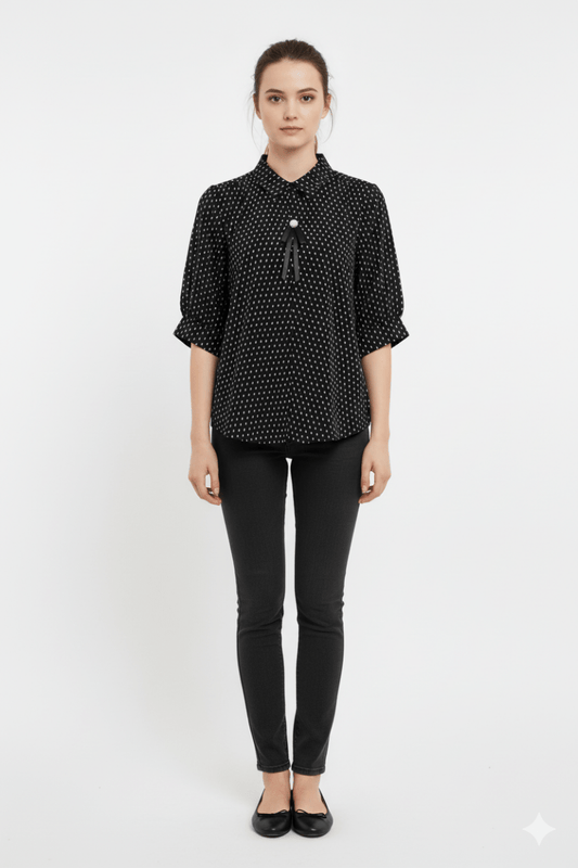 WOMENS FASHION PRINTED TOP - Smgarment's