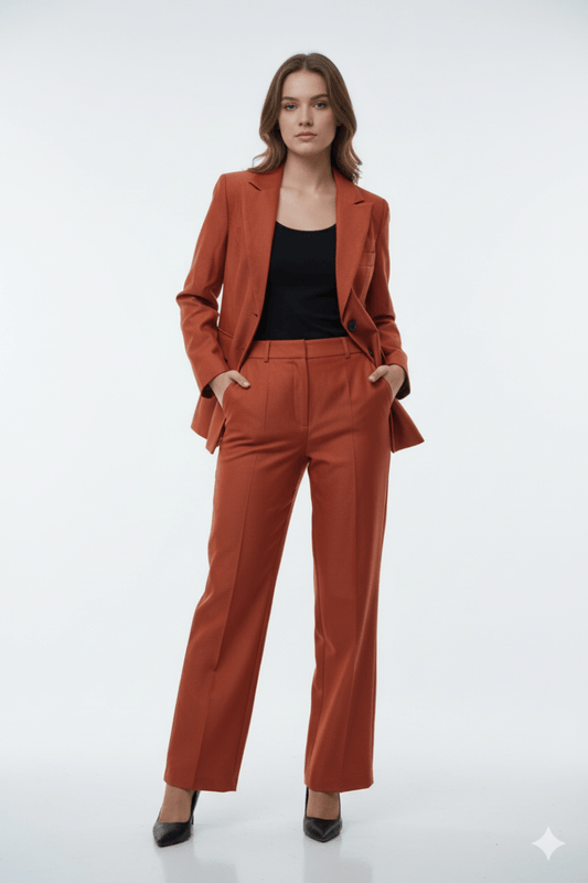 Womens Formal Wear Blazer And Trouser - Smgarment's