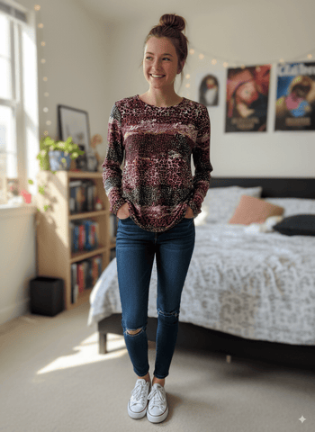 WOMEN'S FULL SLEEVE T - SHIRT - Smgarment's