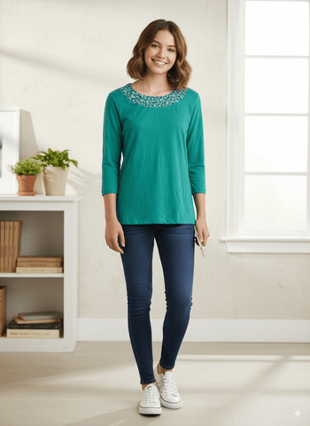 WOMEN'S FULL SLEEVE T - SHIRT - Smgarment's