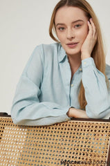 Women's Linen Shirt - Smgarment's