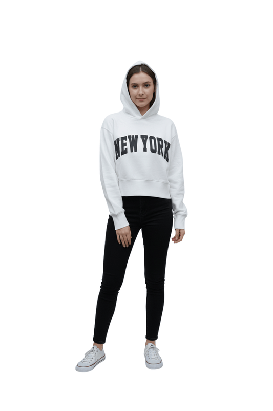 WOMENS NEW YORK HOODIE - Smgarment's