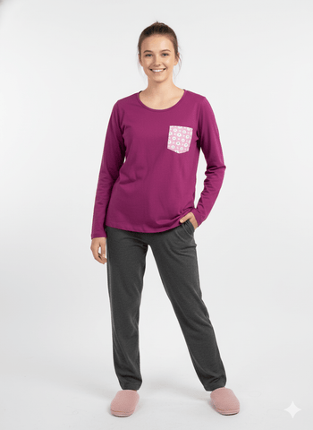 WOMENS PRINTED POCKET TEES - Smgarment's