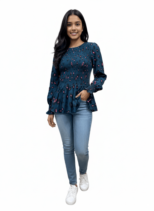 WOMENS PRINTED TOP - Smgarment's