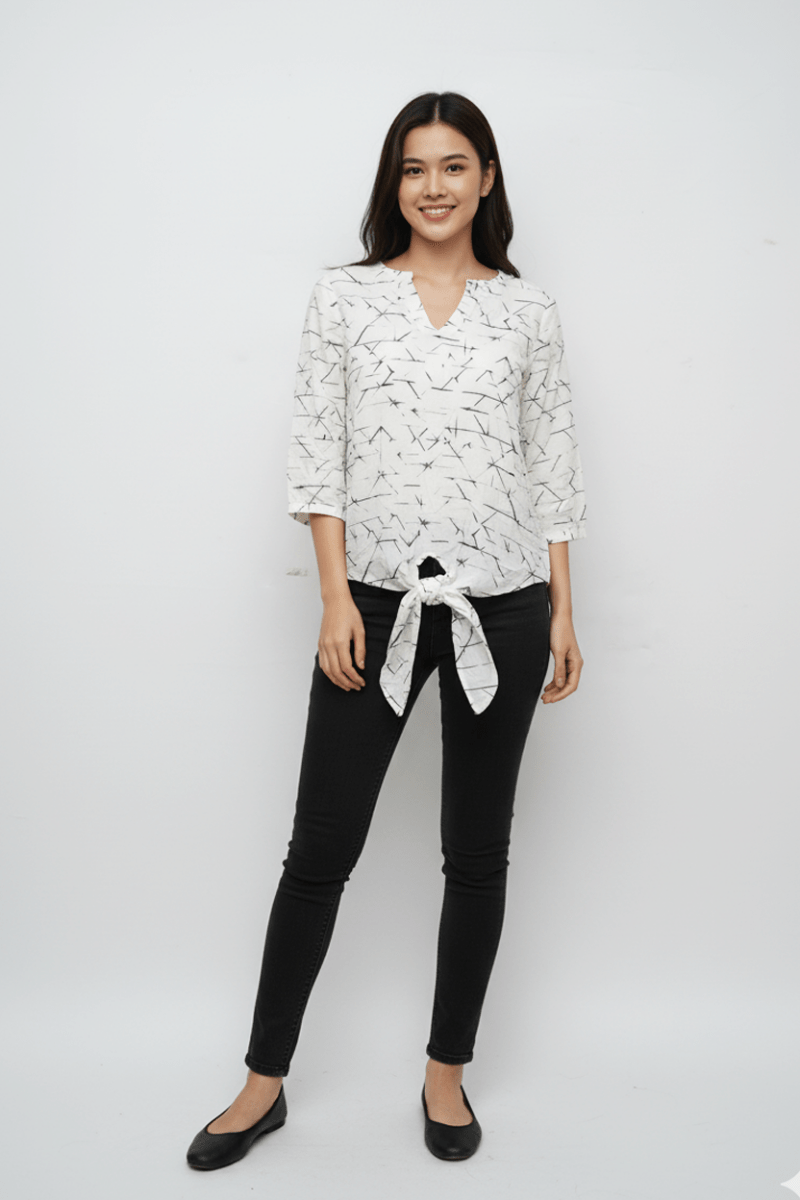 WOMENS PRINTED TOP - Smgarment's