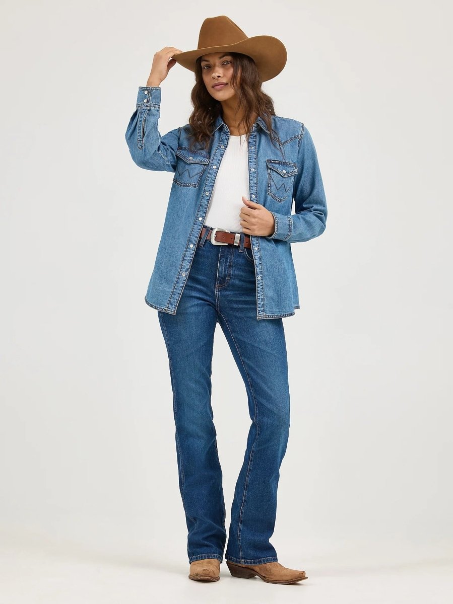 Women's Retro® Bailey High Rise Bootcut Jeans - Smgarment's