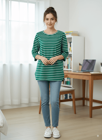WOMEN'S STRIPED SHIRT - Smgarment's