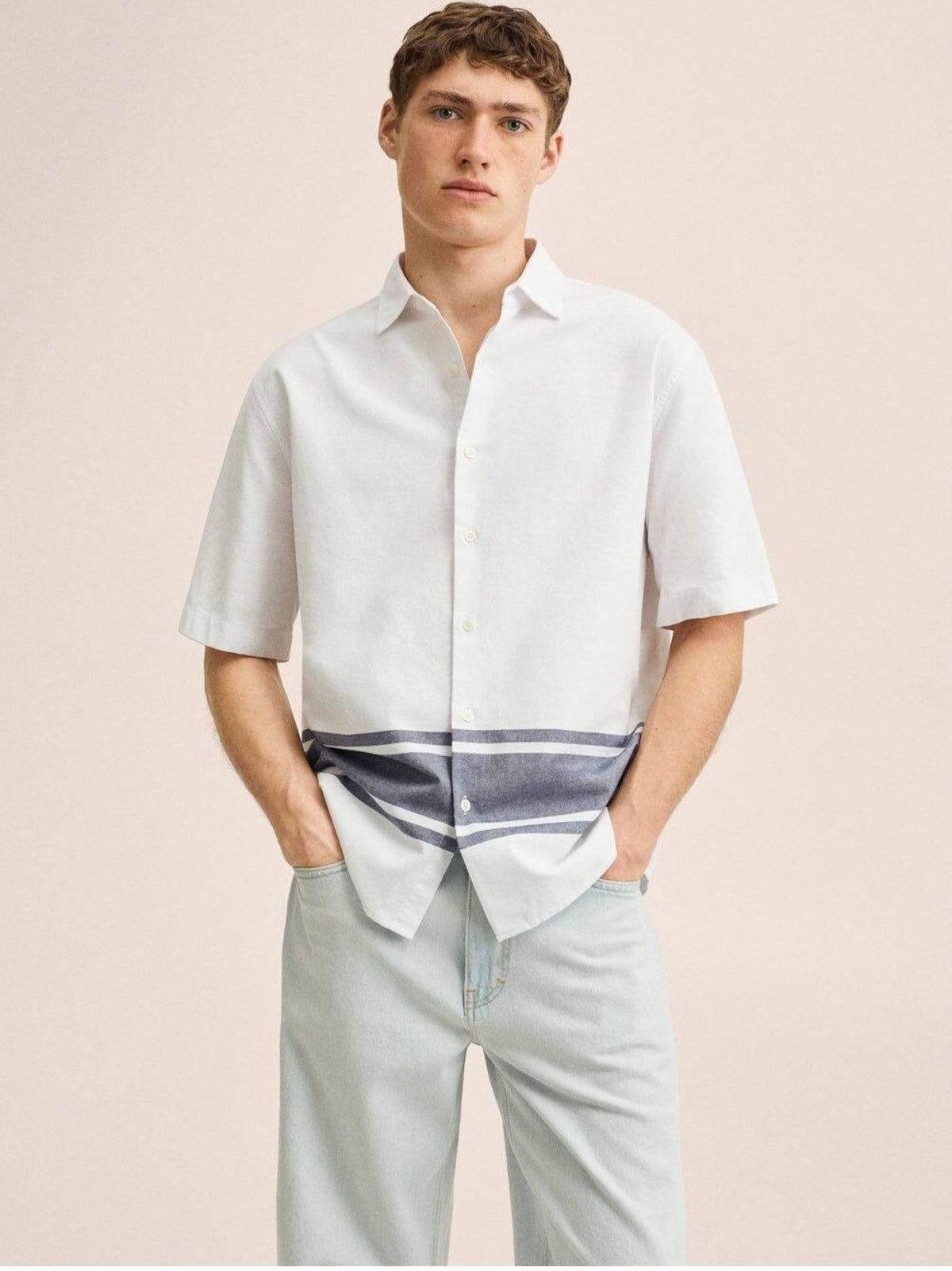 MNG MENS RELEXED FIT SHIRT