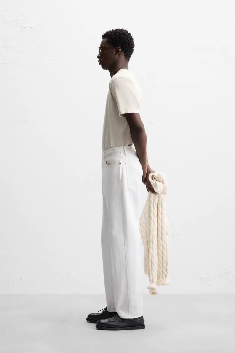ZARA BASIC MEDIUM WEIGHT T - SHIRT - Smgarment's