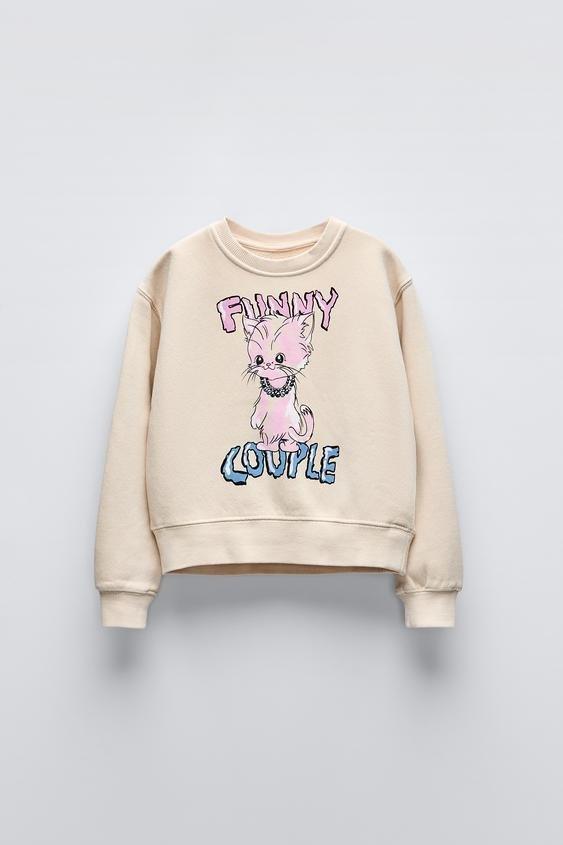 ZARA Cat sweatshirt - SMgarment's