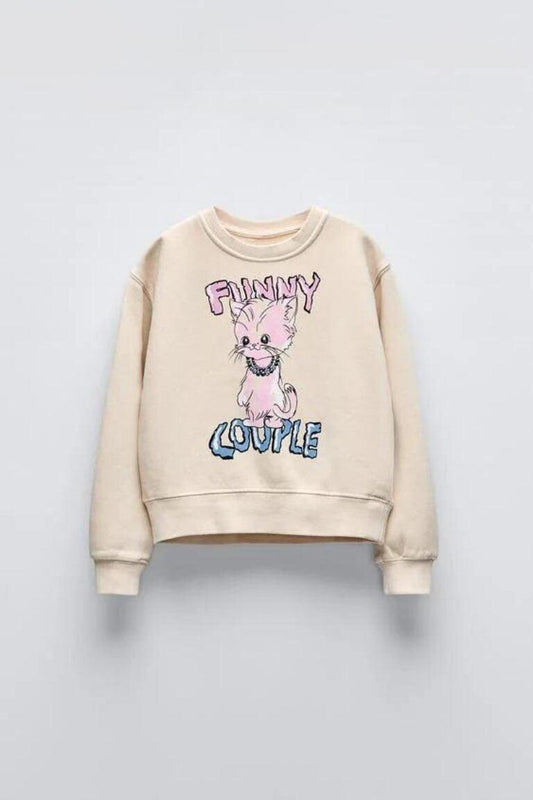 ZARA Cat sweatshirt - SMgarment's
