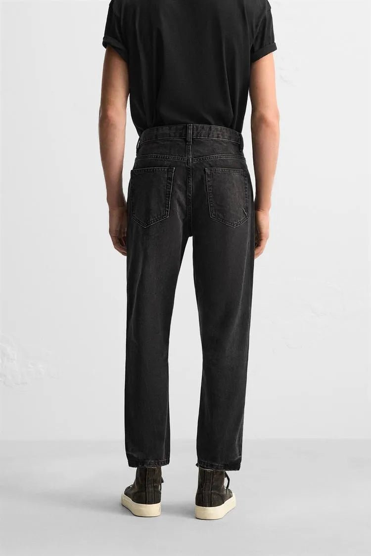 ZARA CROPPED SLIM FIT JEANS - Smgarment's