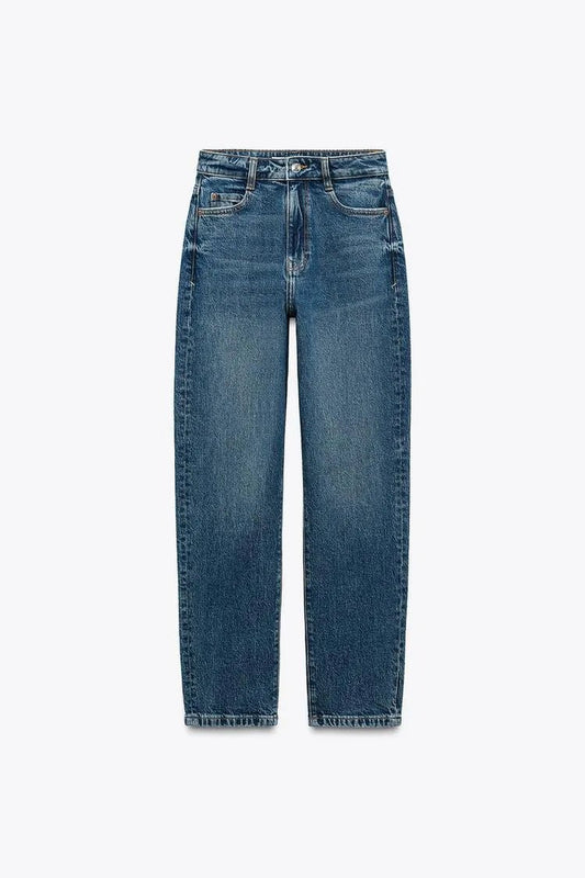 ZARA HIGH - WAIST MOM JEANS - Smgarment's