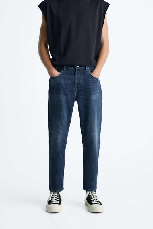 ZARA SLIM CROP JEANS - Smgarment's