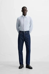 ZARA STRIPED STRETCHY SHIRT - SMgarment's
