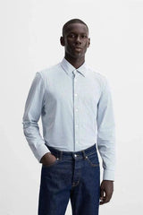 ZARA STRIPED STRETCHY SHIRT - SMgarment's