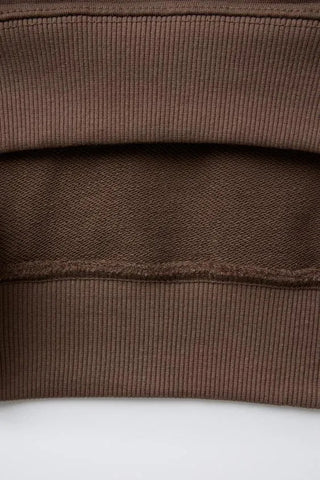 ZARA TEXT PRINT HOODIE - Smgarment's