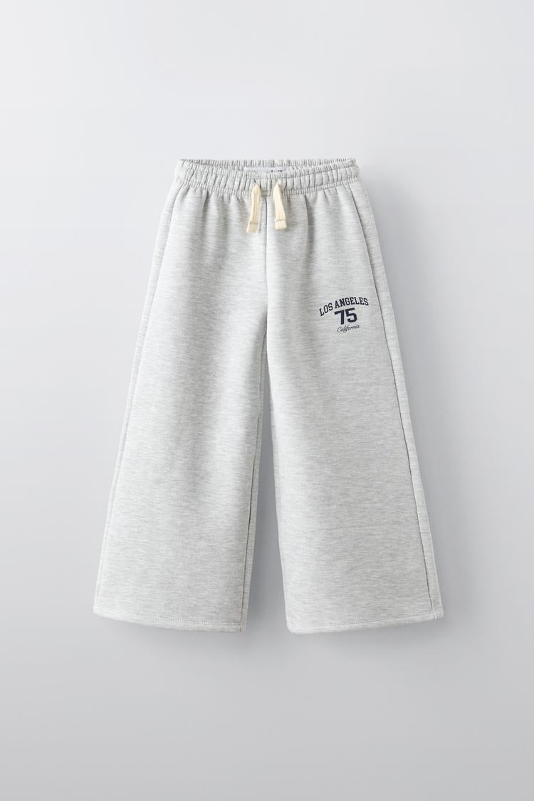 ZARA WIDE LEG GRAY TROUSER - Smgarment's