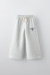 ZARA WIDE LEG GRAY TROUSER - Smgarment's