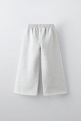 ZARA WIDE LEG GRAY TROUSER - Smgarment's
